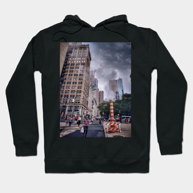 Manhattan, New York City Hoodie by eleonoraingrid